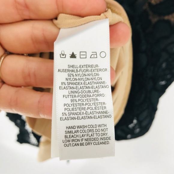 Dress the Population Black Lace Midi Dress - Picture 5 of 10